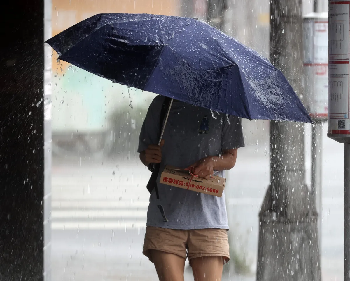 氣象署發布大雷雨即時訊息 中南部6縣市要注意