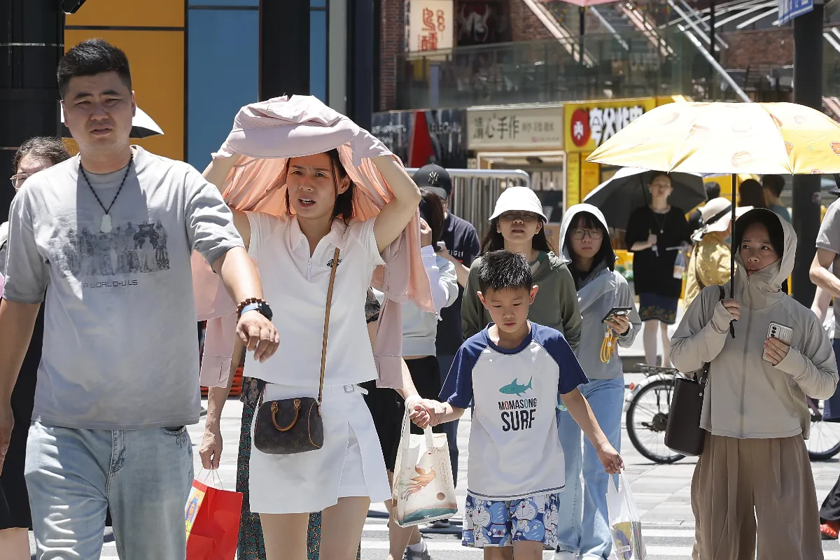 熱到不行 陸多地氣溫超過40度