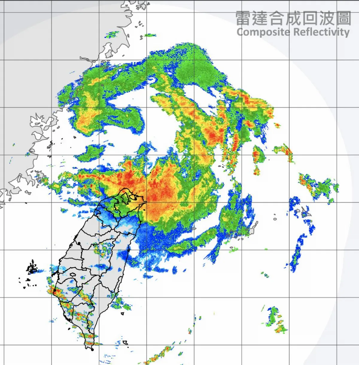 下午5點半解除丹娜絲颱風海警　南部仍需慎防雷雨