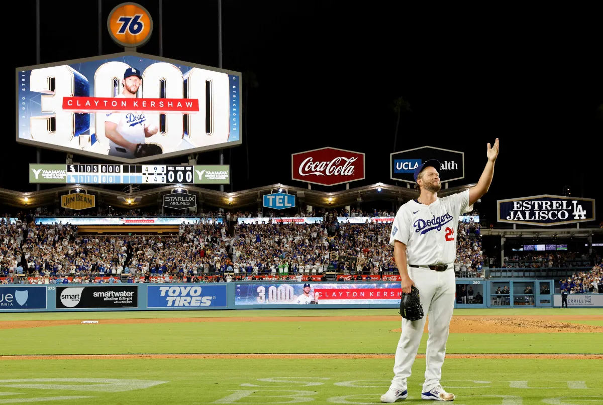 MLB／3000K後驚喜 克蕭獲傳奇身份入選明星賽致敬