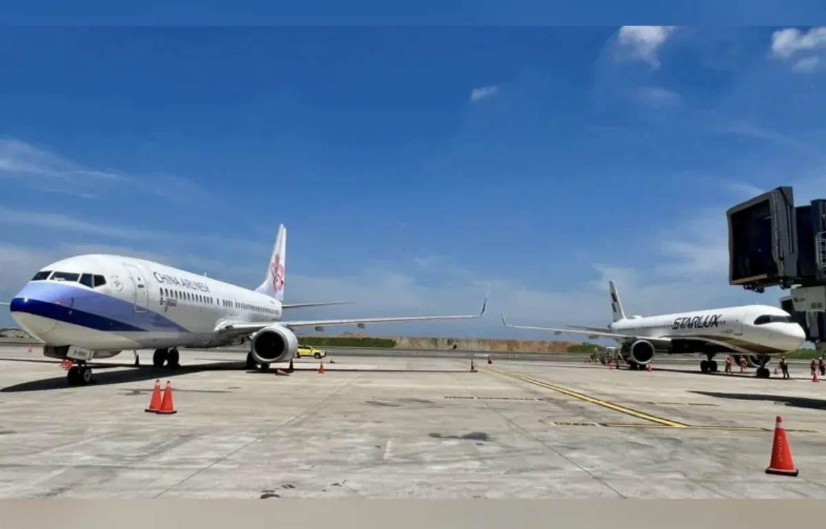 桃機三航廈神祕武器 全國首座多架航空器機坪系統