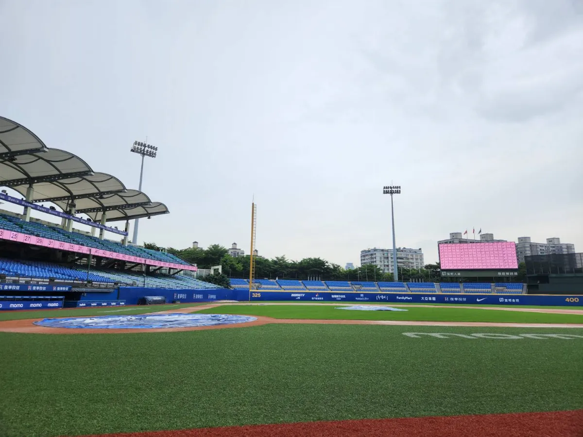 中職／新莊、台中雨勢不斷 今晚都延賽