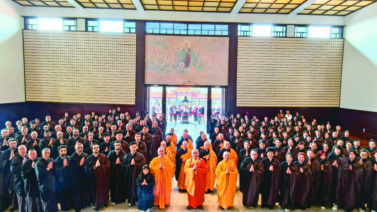 如來寺三皈五戒 人間佛教扎根南美