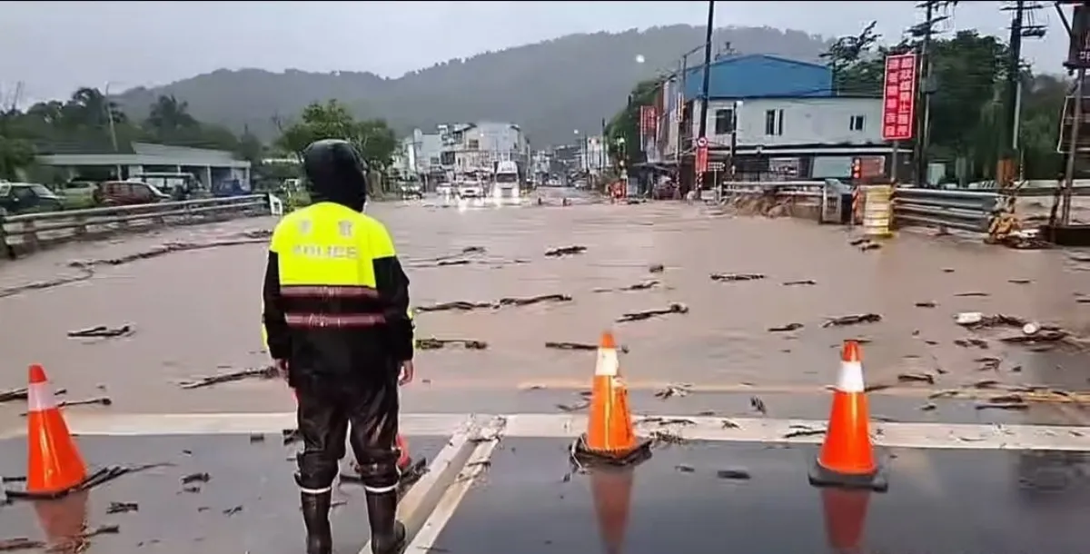 丹娜絲後災情擴大 7處山區道路封閉或管制