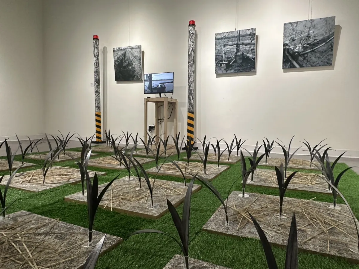 突破傳統筆墨框架 蔡文汀「凝度風景」展現當代水墨新視野