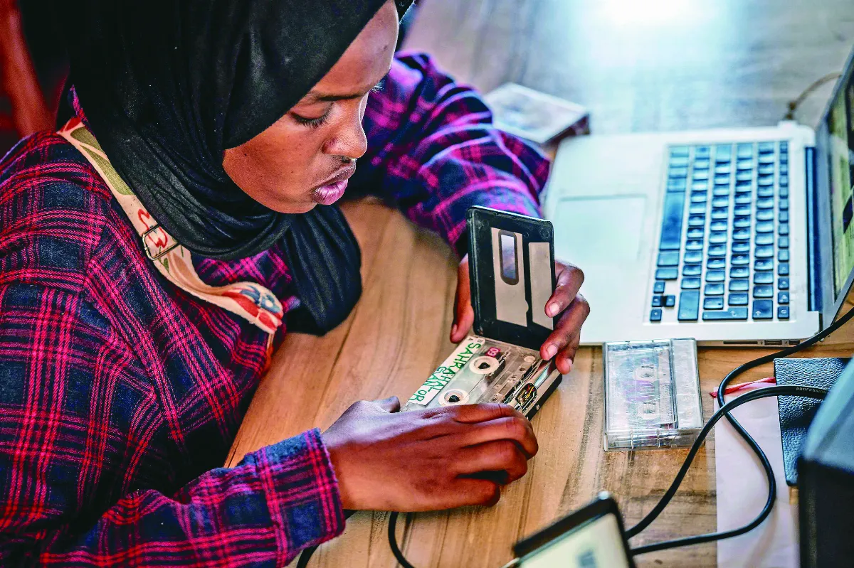 錄音帶建檔 索馬利蘭留存文化