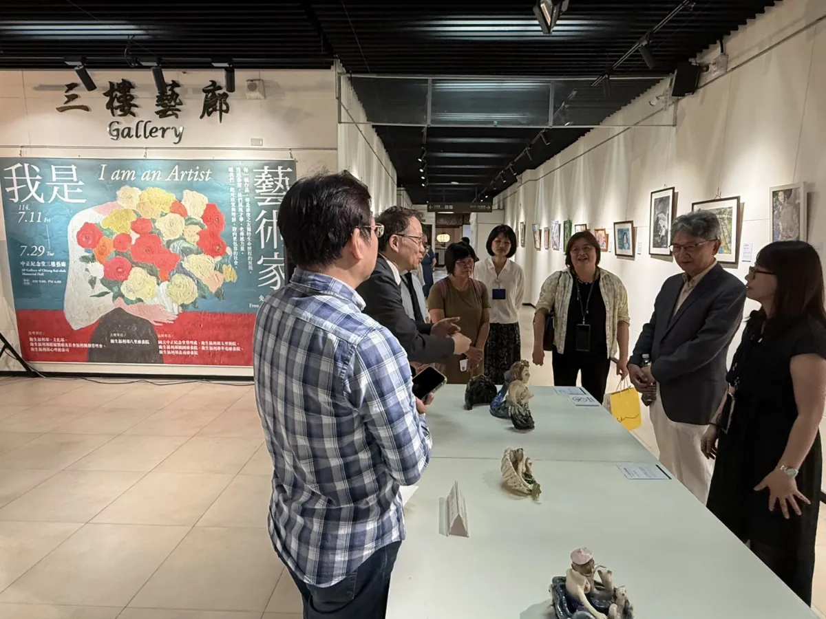 變色龍陶偶 康復之友藝展心路
