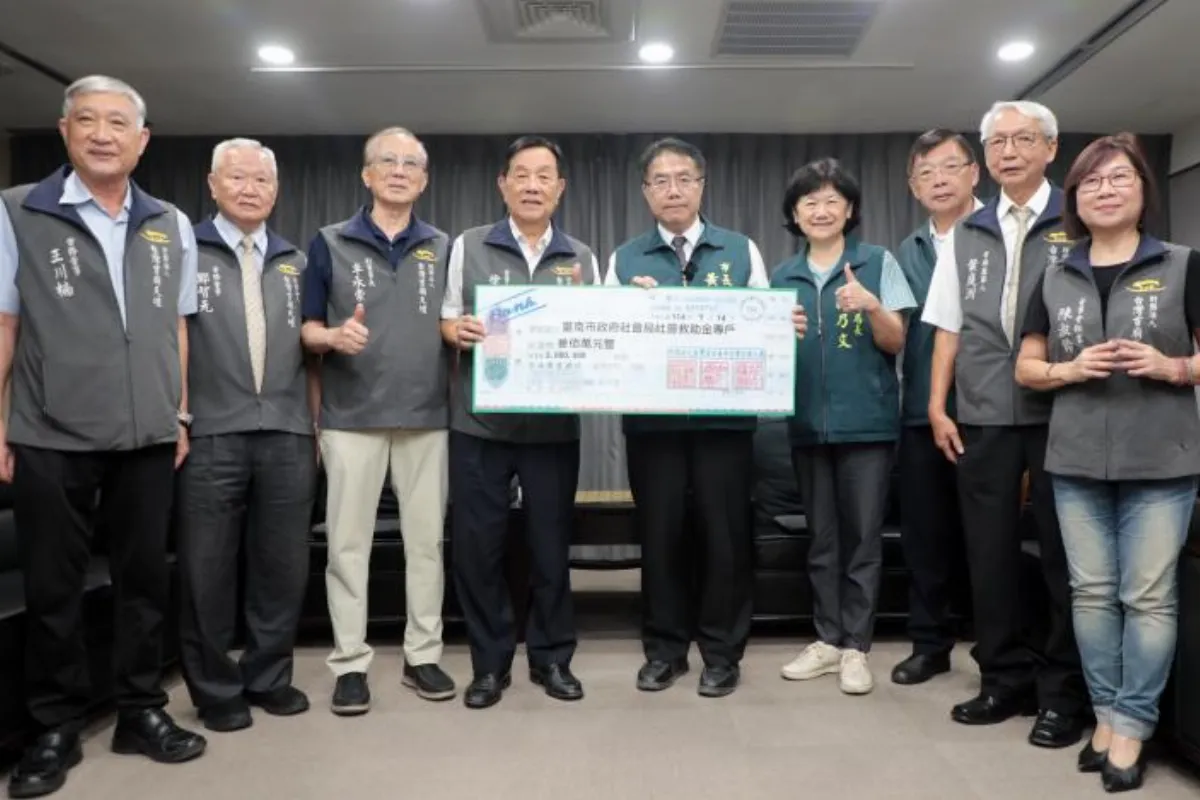丹娜絲重創北台南   首廟天壇捐300萬助災民