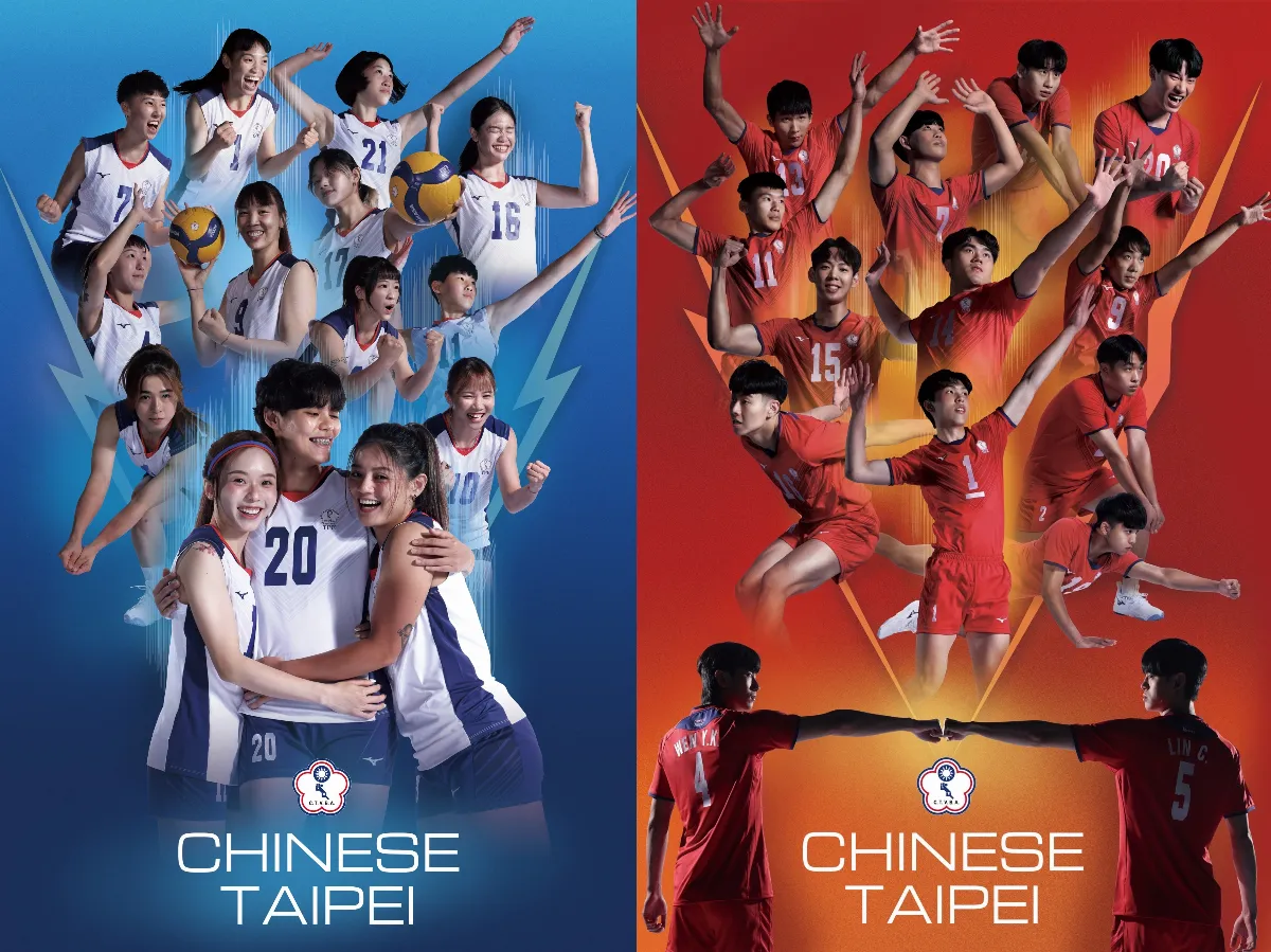 排球／團結、信念！ 中華男女排主視覺曝光