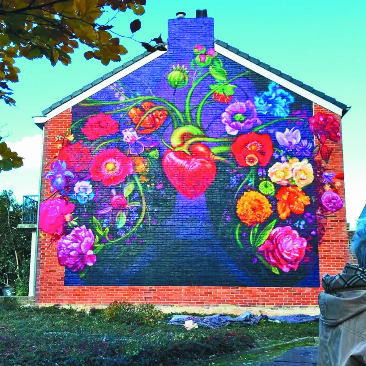 壁畫振興術 荒城再現生機