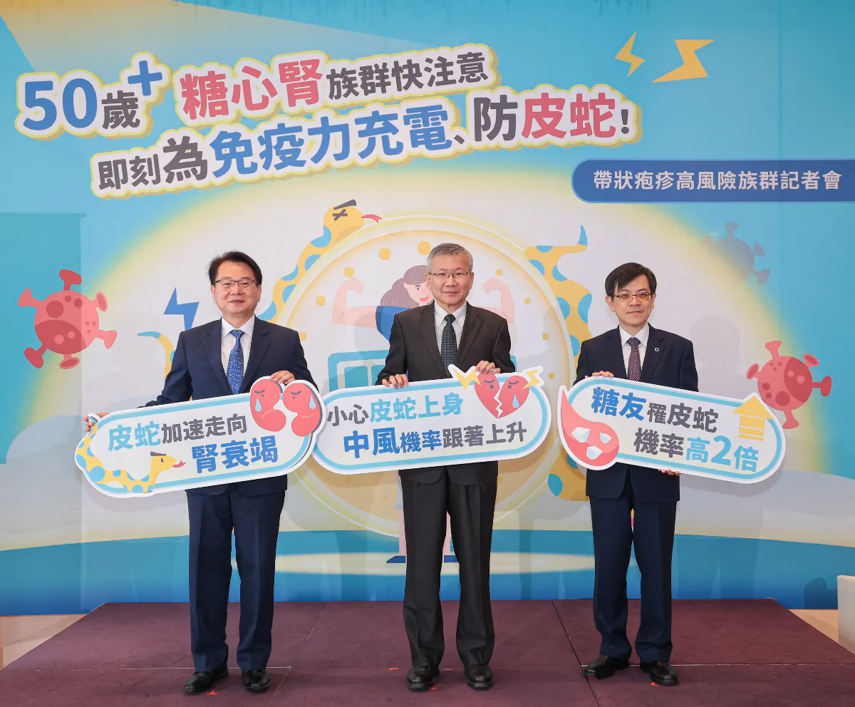 高風險群易患皮蛇 醫籲打帶狀疱疹疫苗