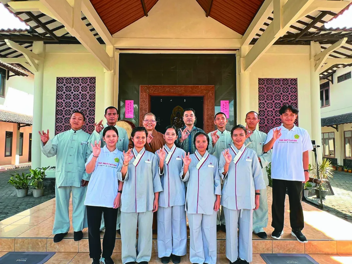 印尼佛教學院迎新生  深入人間佛教