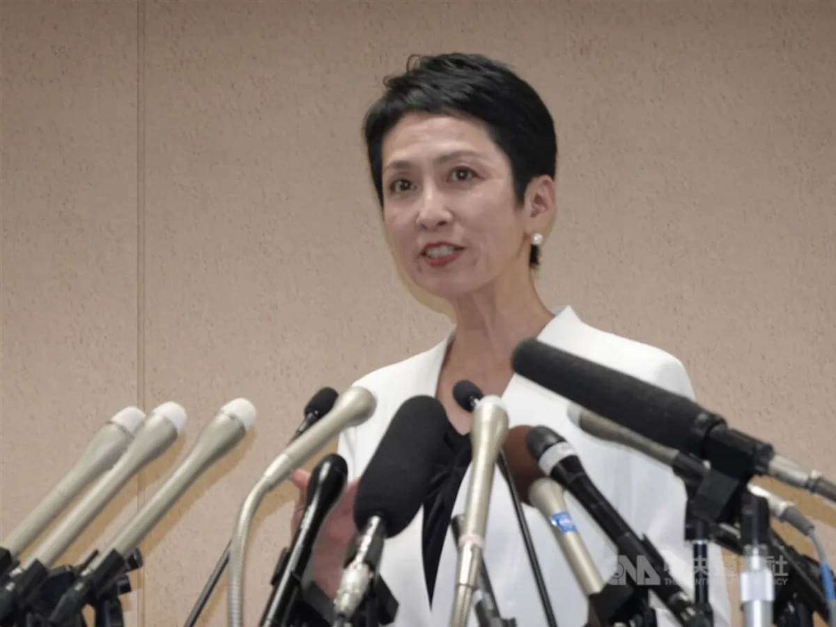日本參議院大選 台裔前參議員蓮舫當選