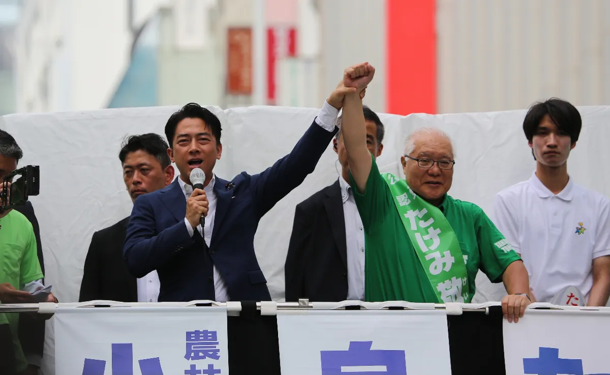 日本自民黨參院大選陷苦戰 小泉進次郎：奮戰到底