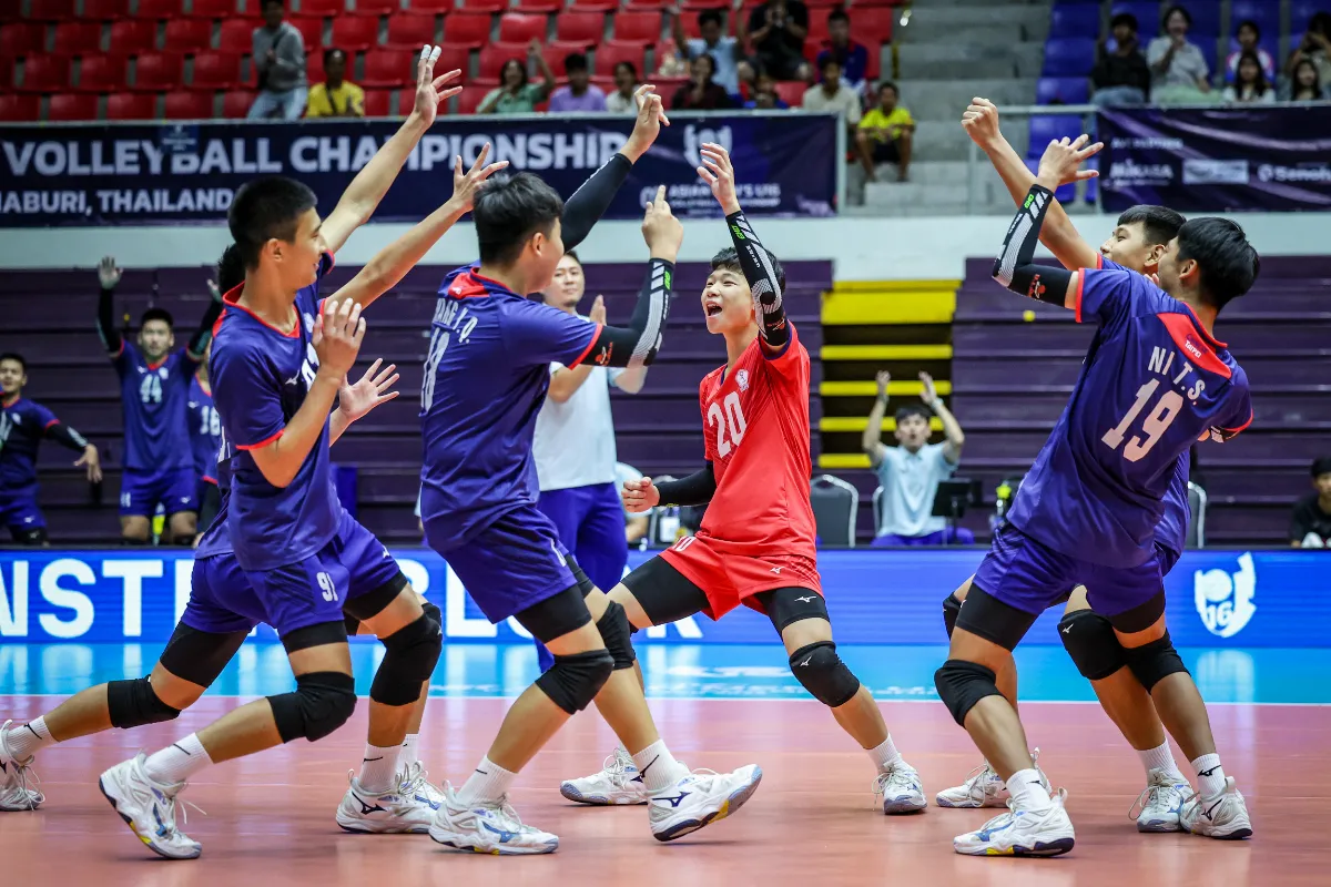 排球／U16亞錦賽收官4連勝 中華男排逆境中成長