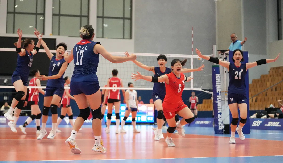 世大運／5局大戰退中國 中華女排：打出不遺憾的比賽