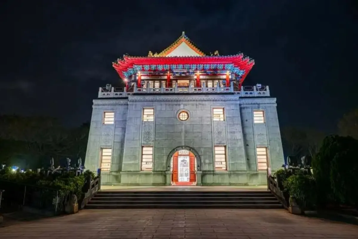 金門燈光工作坊 點亮莒光樓讓文資愈夜愈美麗