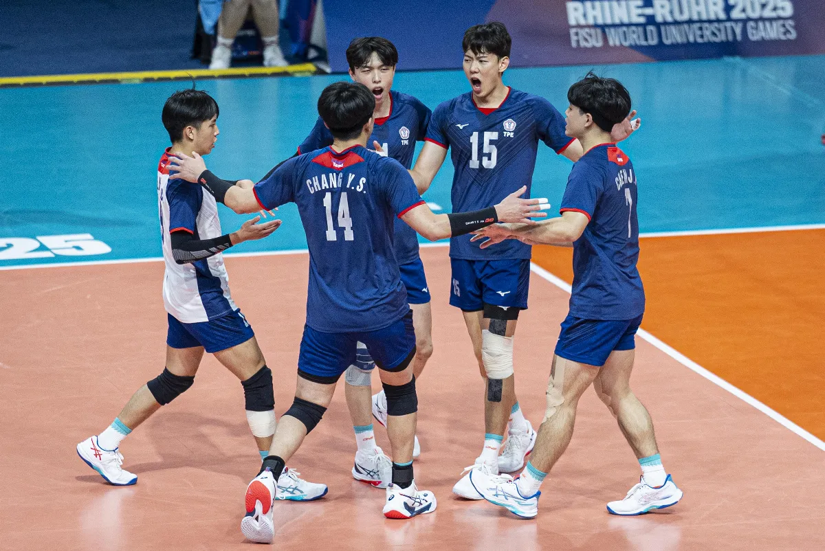 世大運／中華男女排同獲第6 教練團雙雙按讚