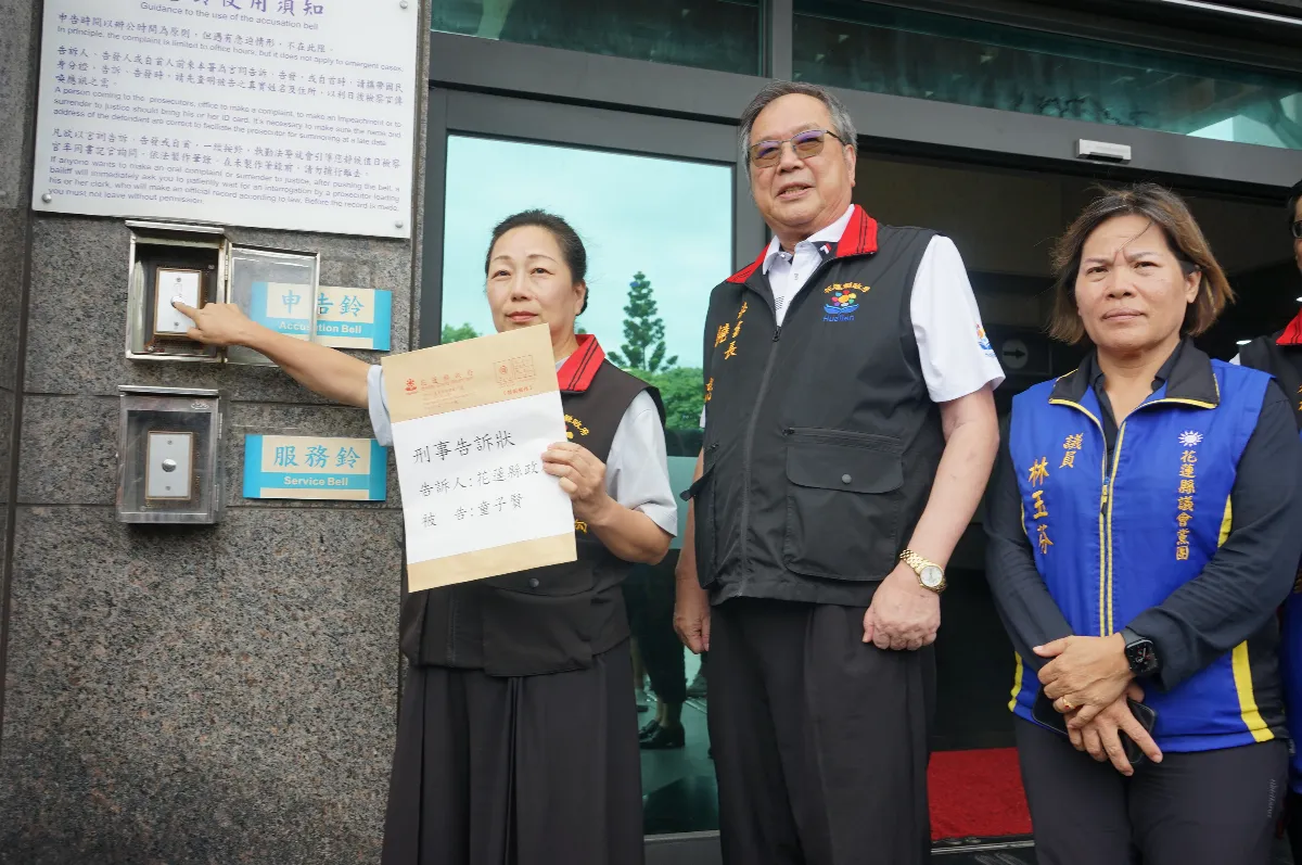 賑災花蓮7千萬錯誤說法沒道歉   徐榛蔚按鈴提告童子賢