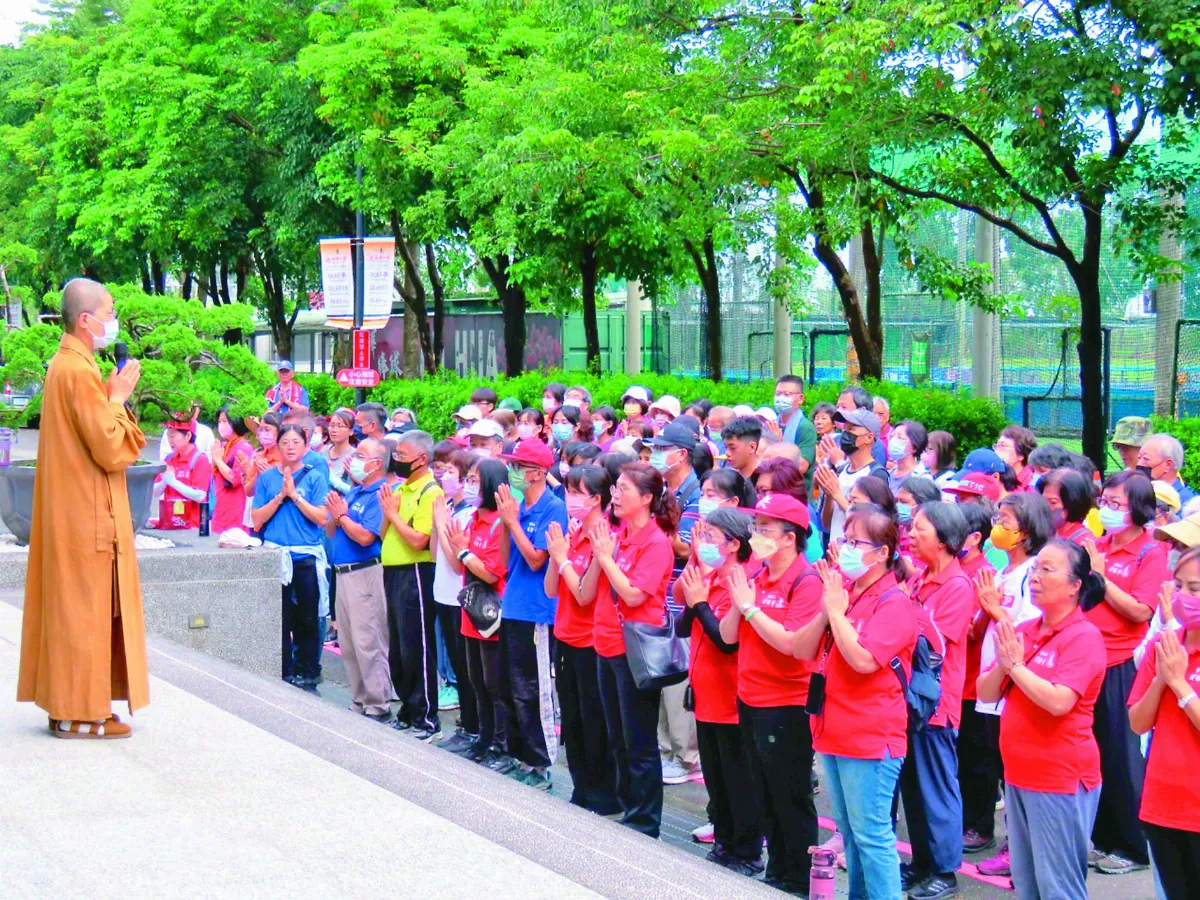 圓福寺佛光人 南華大學校園健走