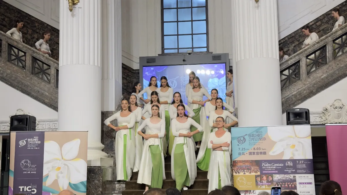 2025台北國際合唱音樂節開唱 6國合唱勁旅接力演出