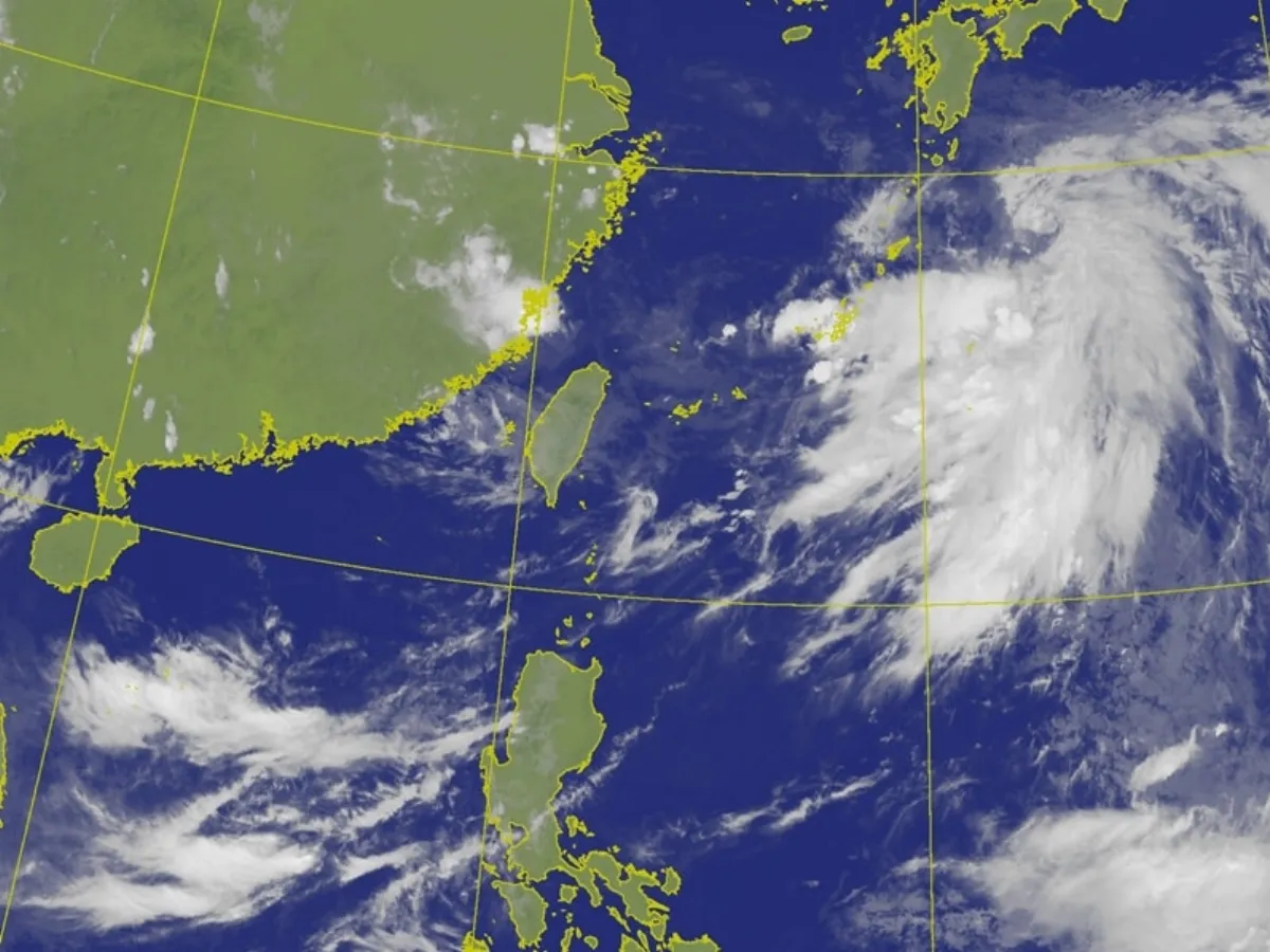 颱風竹節草減弱為低氣壓 下周雨炸中南部