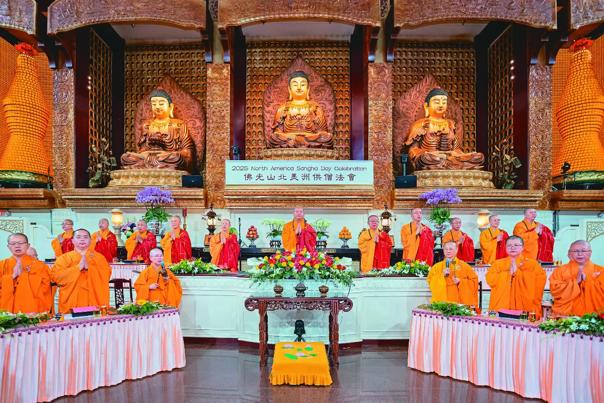 北美洲供僧祈福 逾千人培植福慧