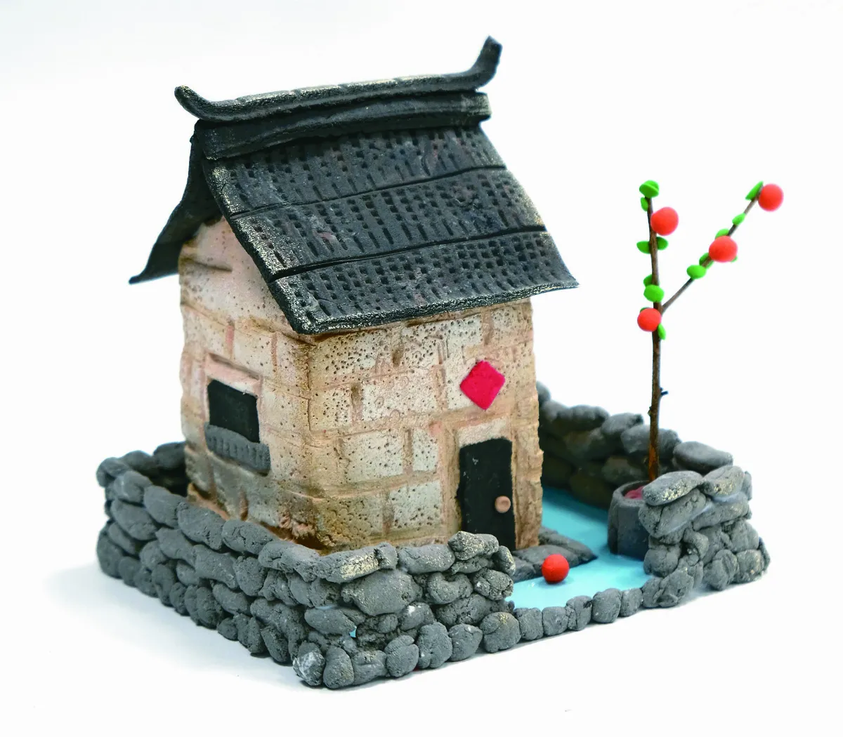 【創意黏土教室】古風老屋輕黏土創作