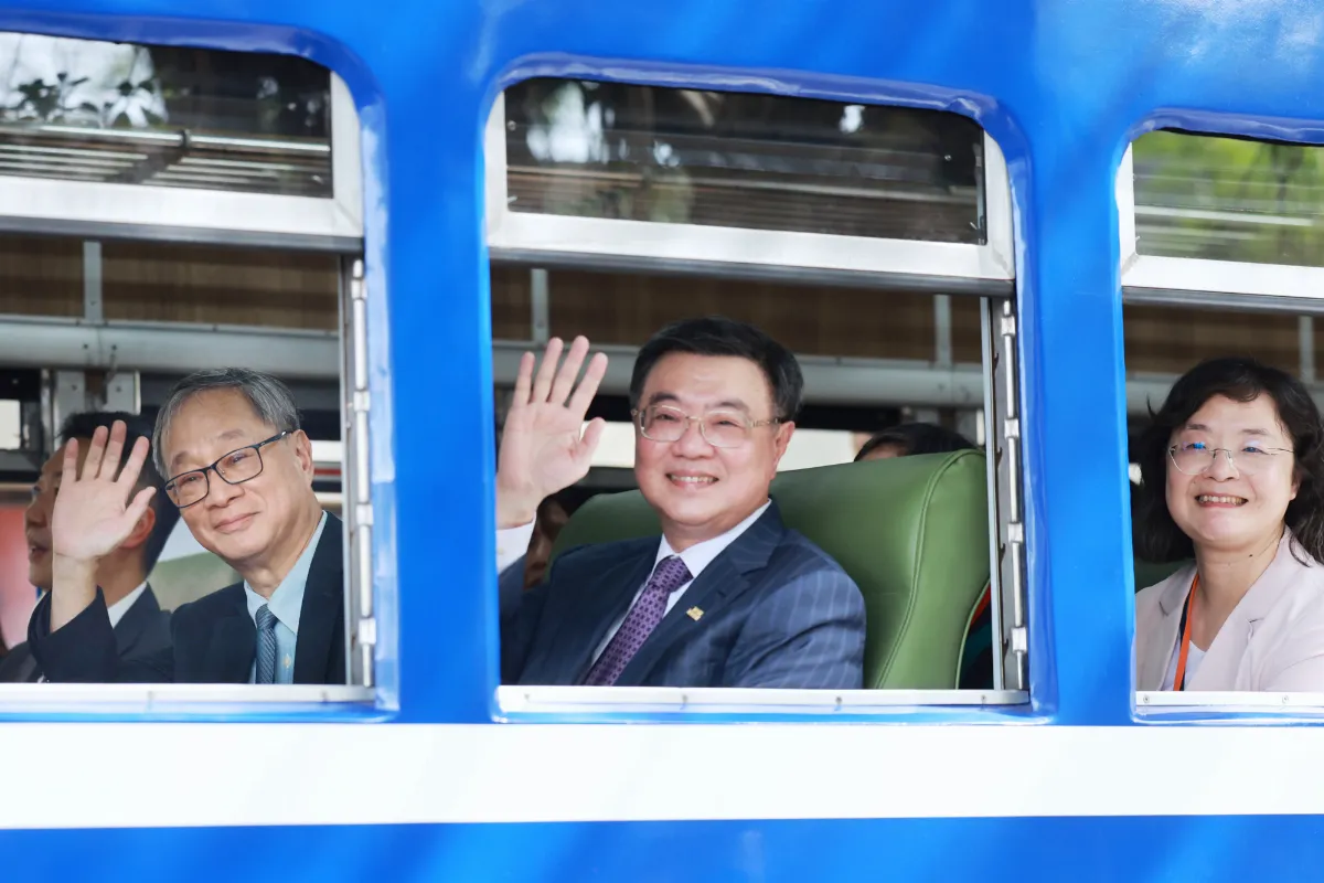 鐵博7/31第一階段開放 卓榮泰：用鐵道、火車說歷史故事