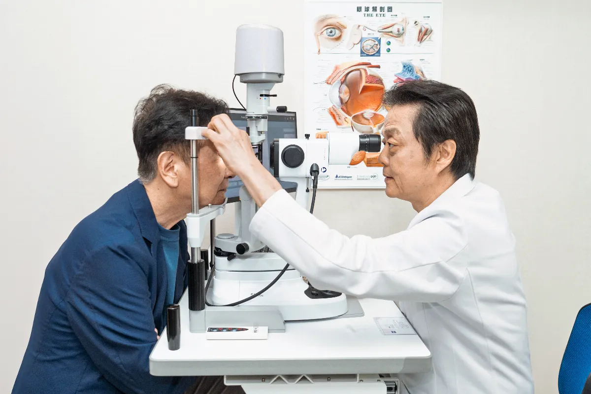 告別白內障 趙少康重返清晰視界