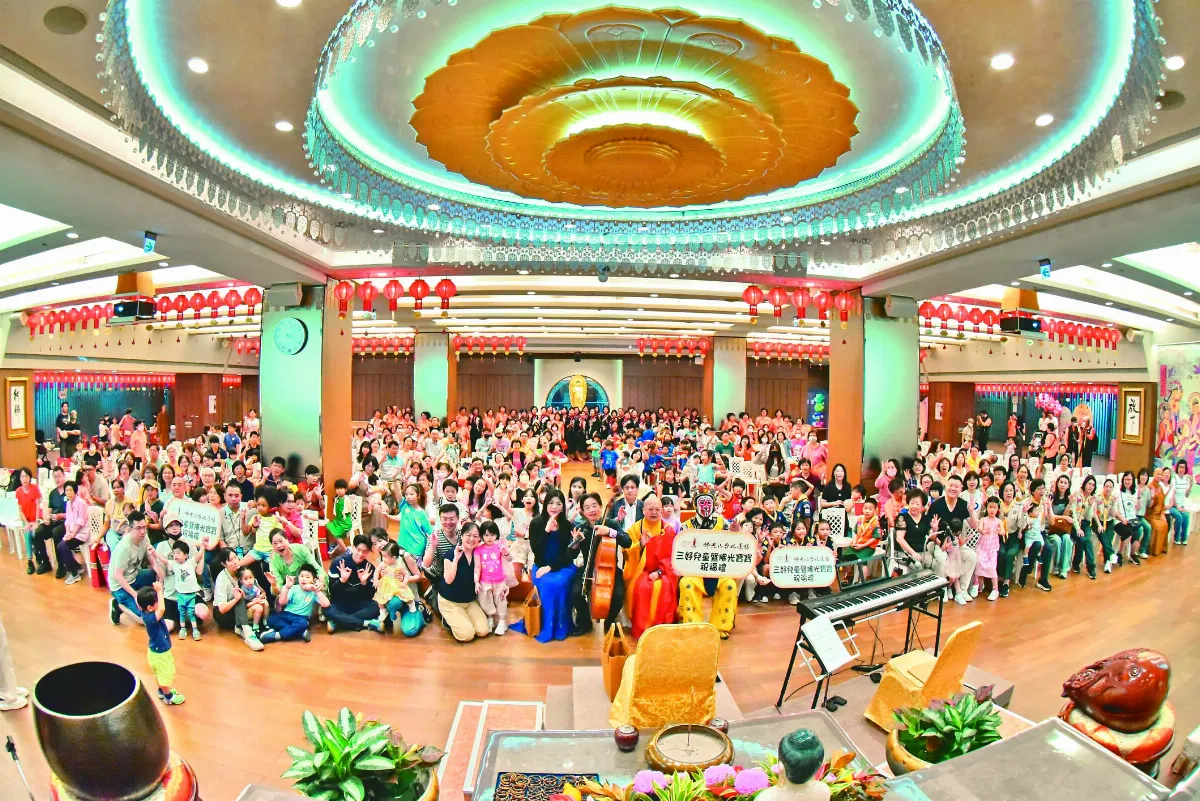 台北道場跨界藝術演出 祝福佛光寶寶 