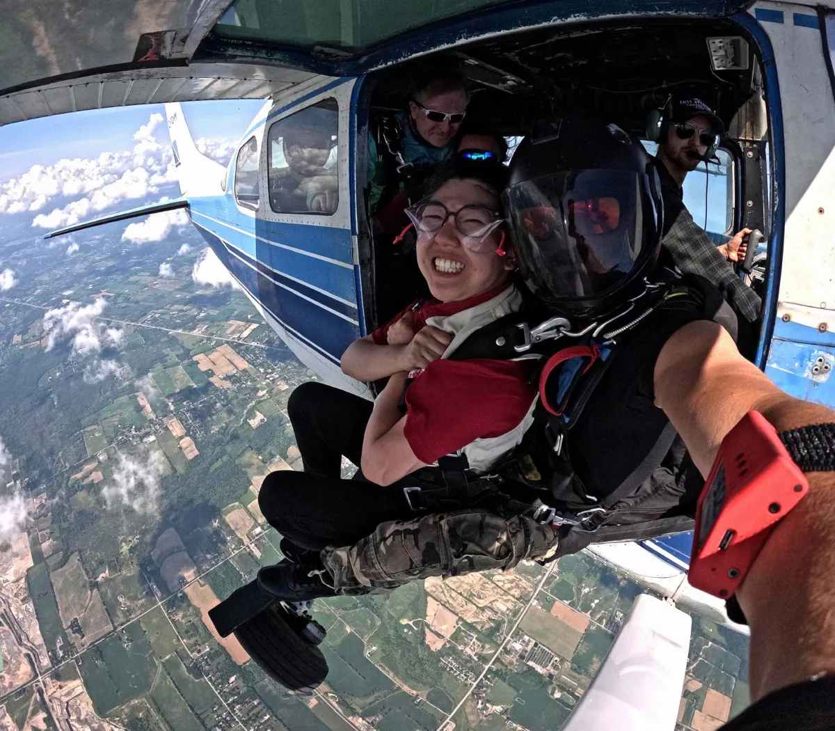 Interfaith Unity in Action: Fo Guang Shan Toronto Joins Charity Skydive for Trillium Health Partners