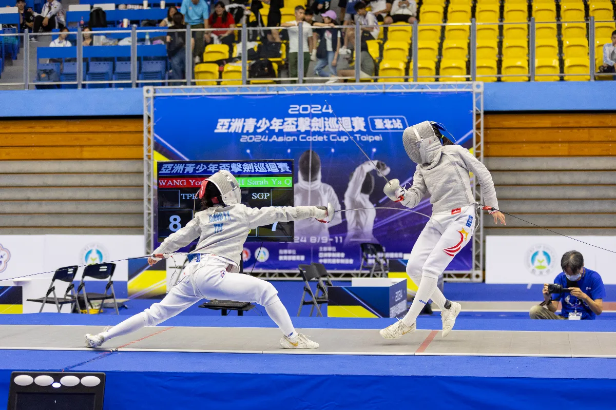 擊劍／亞青巡迴賽台北站1日開幕 地主小將捍衛主場