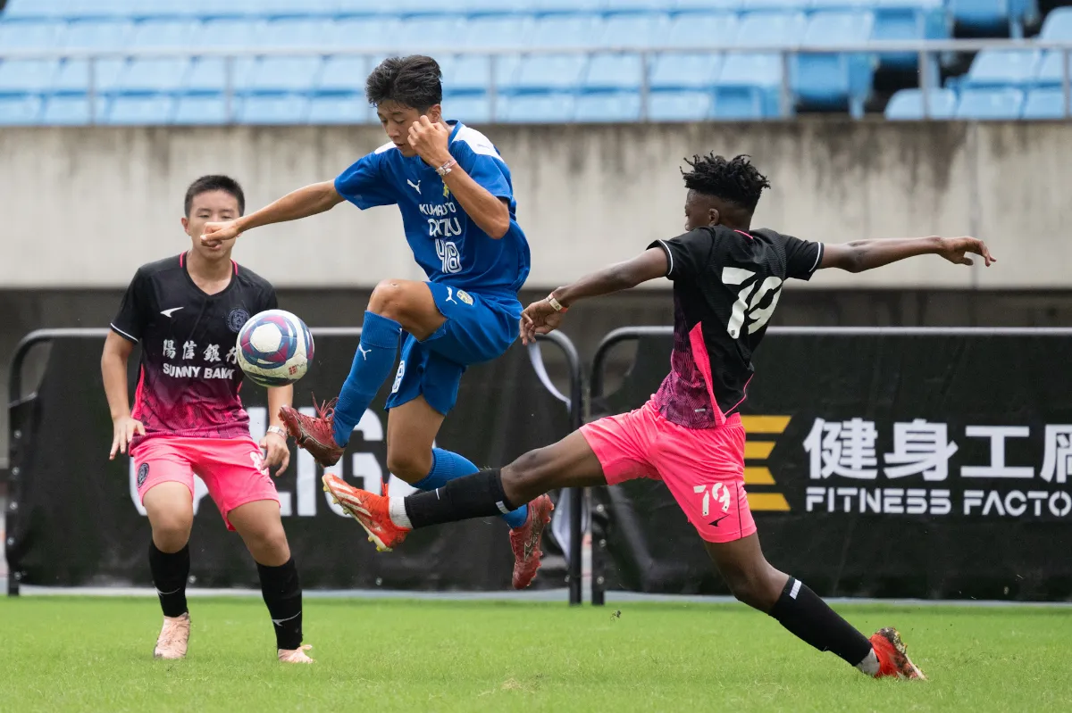 足球／日本全國冠軍大津高中展現壓倒性實力 5：0完勝陽信北競