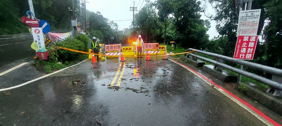 雨下不停 省道9路段預警性封閉、3處災阻