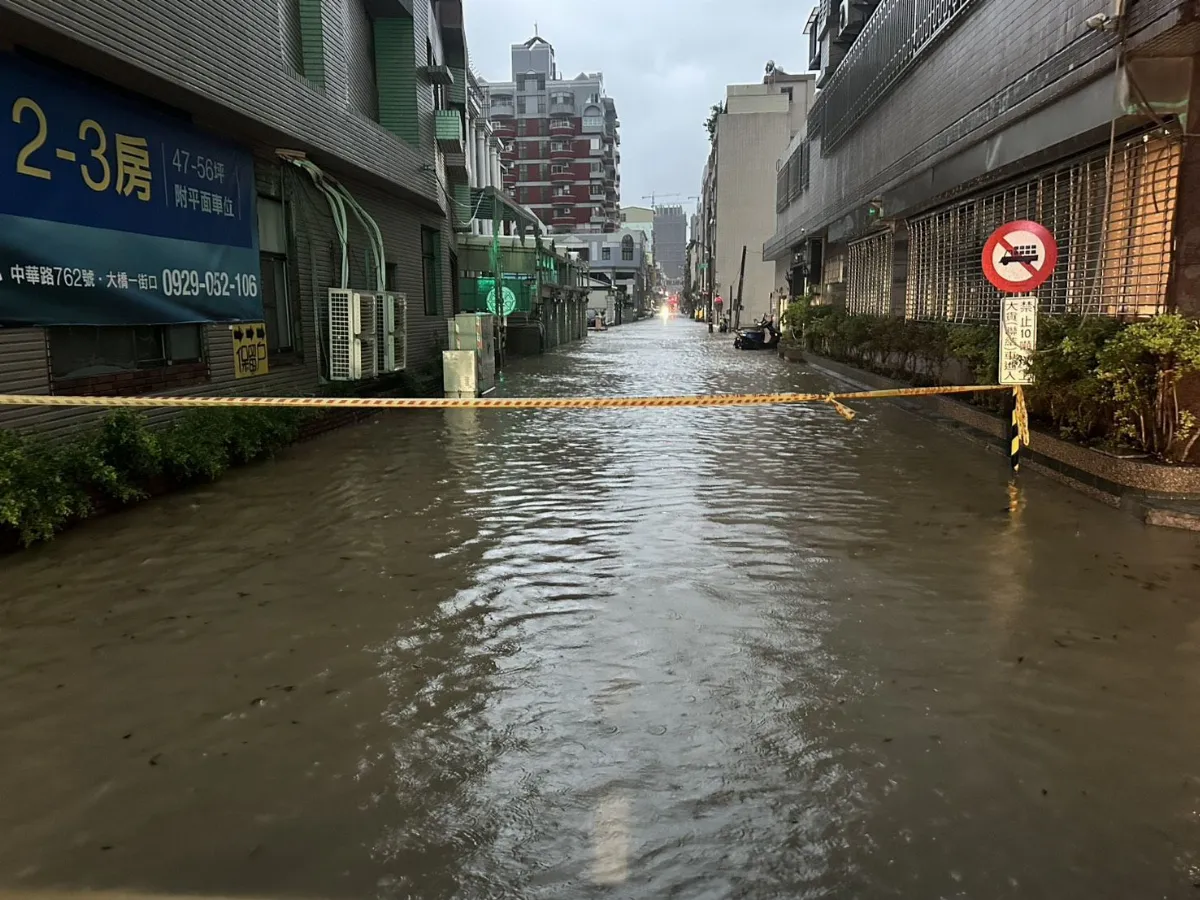 台南多處淹水 綠委籲治水預算一次核定