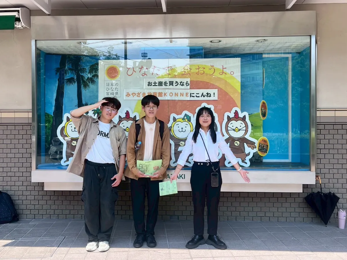 南華傳播系學生赴日實習　推廣宮崎物產獲國際肯定