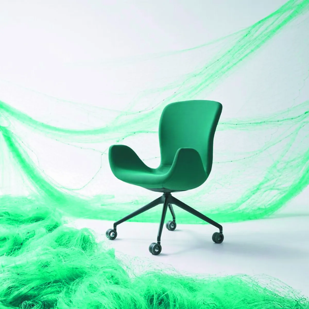 廢漁網變花盆 永續融入日常