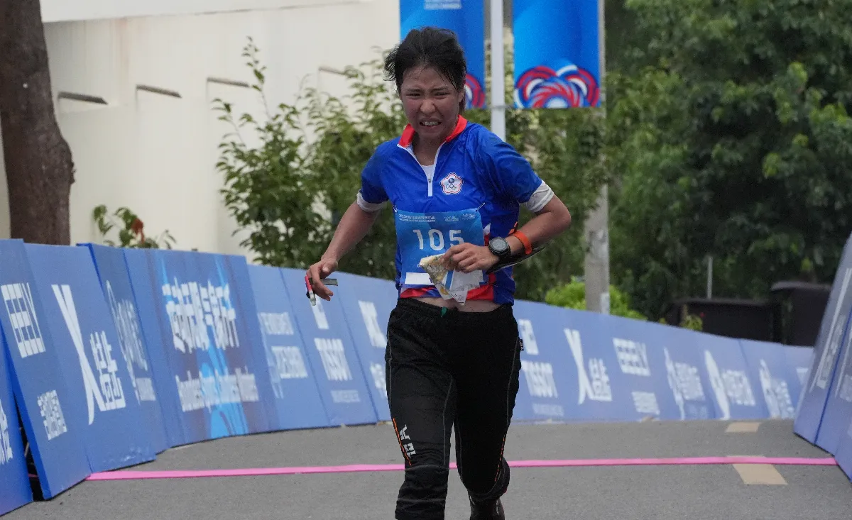 世運／定向越野中距離表現不佳 林弱水淚灑賽場