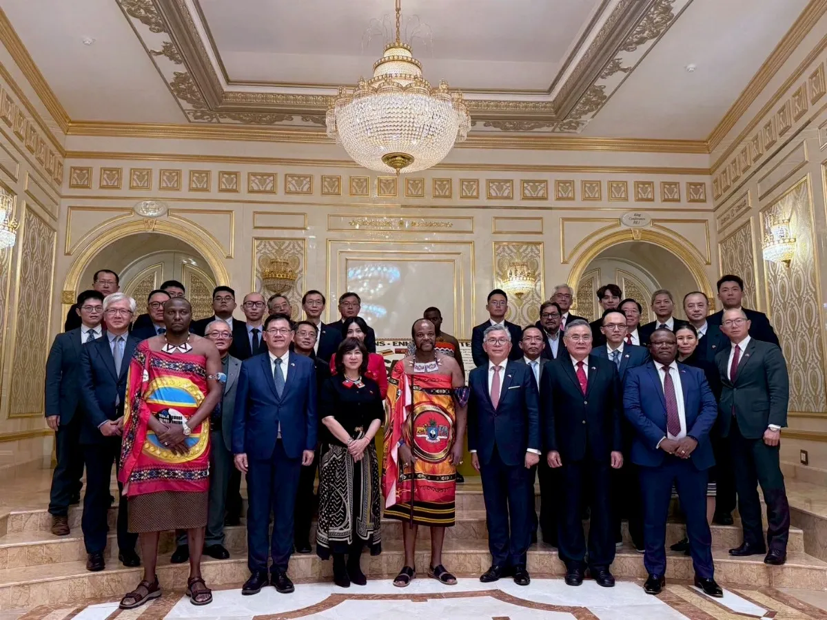 里仁出訪史瓦帝尼 推永續農業外交