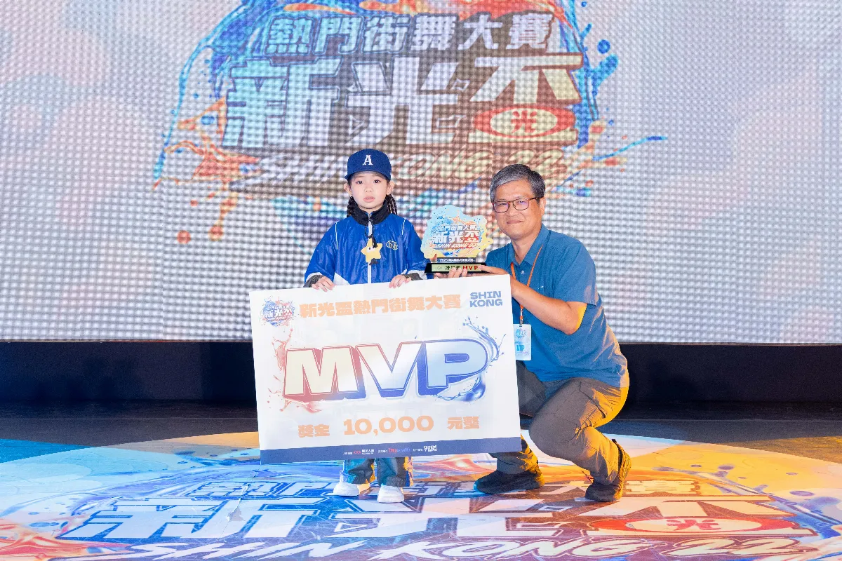 體壇／新光盃街舞登場 超Q小舞者抱走MVP