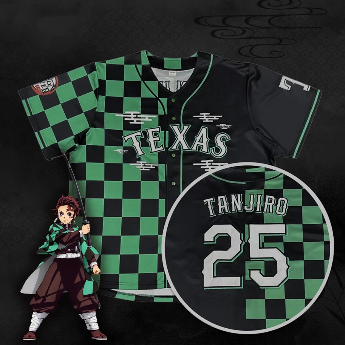 MLB／北美也瘋「鬼滅之刃」 遊騎兵舉辦主題夜出炭治郎球衣