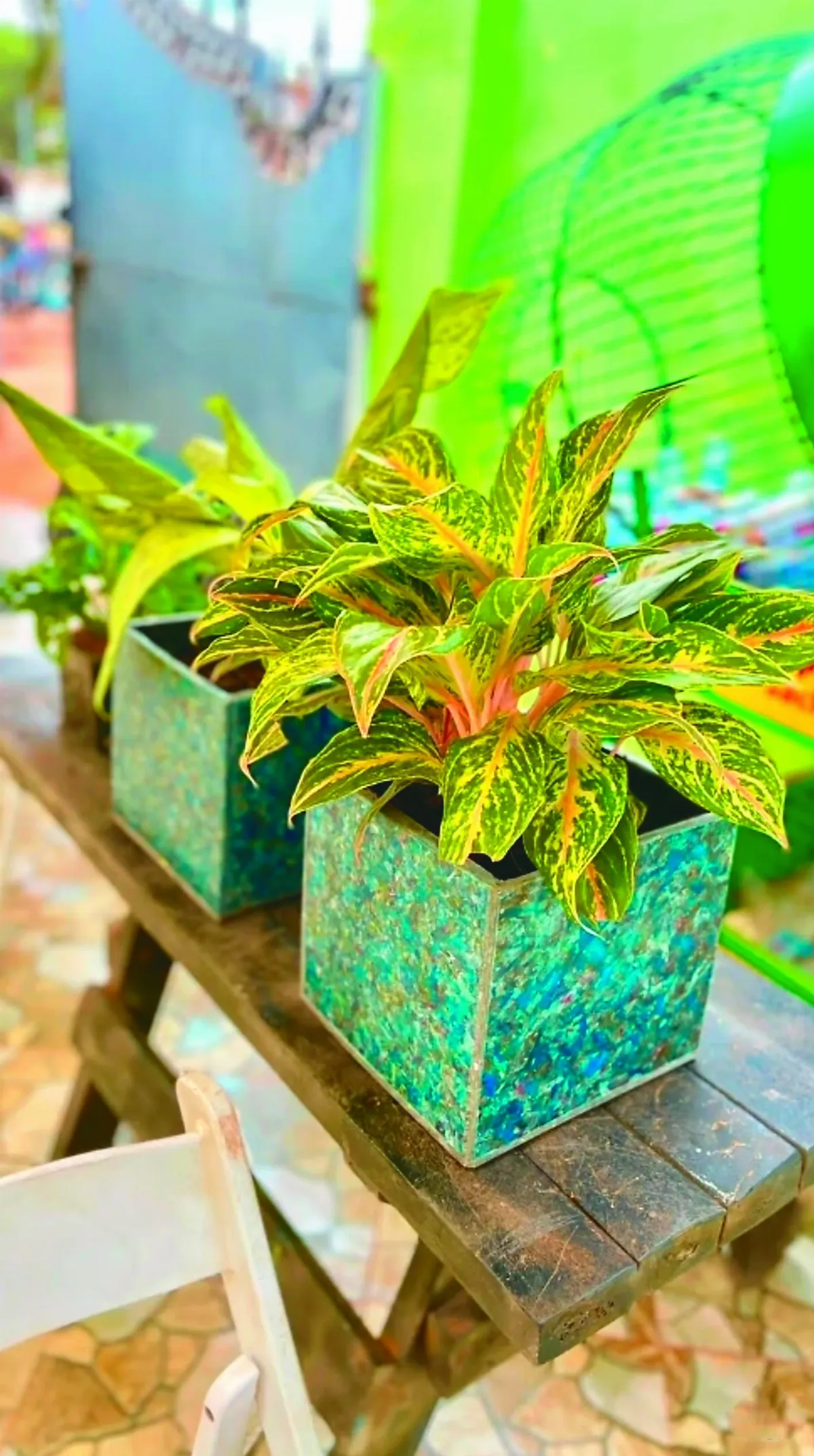 海廢變課桌椅 永續循環教室