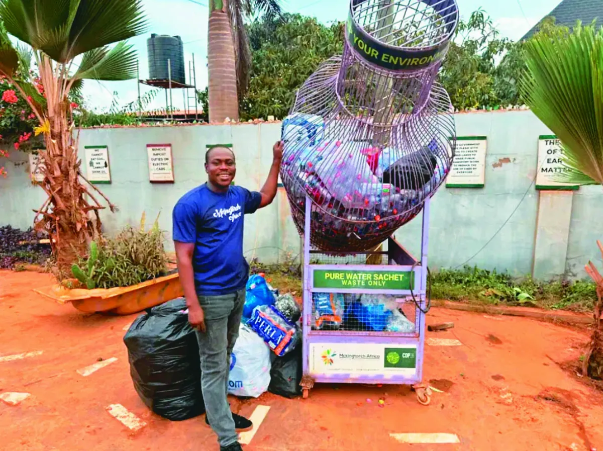 海廢變課桌椅 永續循環教室