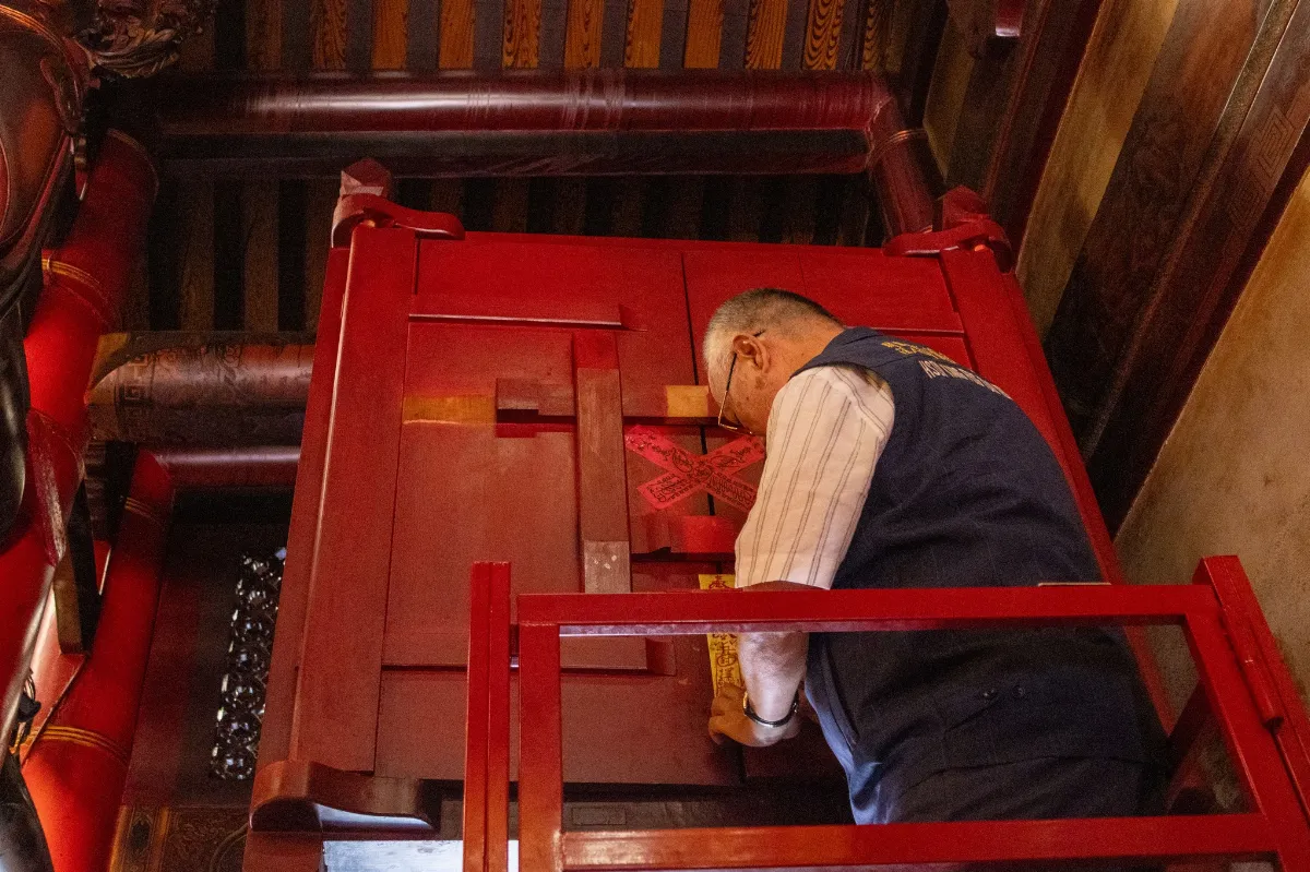 新港奉天宮「封鐘鼓」 展現媽祖慈悲精神