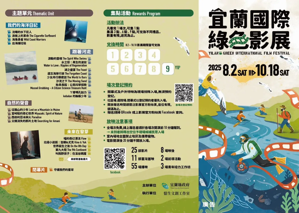 從海洋到人心  綠色影展精選10部影片免費登場