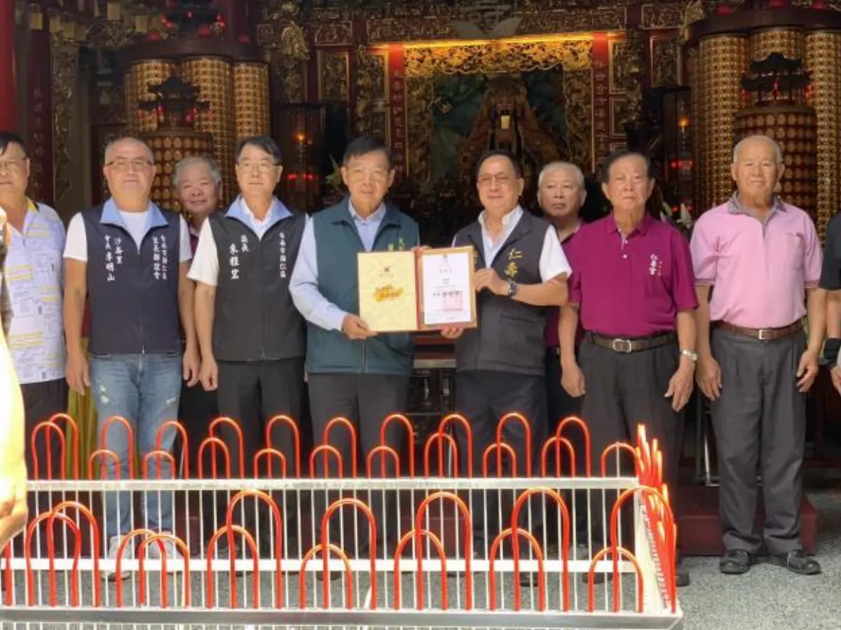 響應賑災行動    仁壽宮捐款50萬助災民重建家園