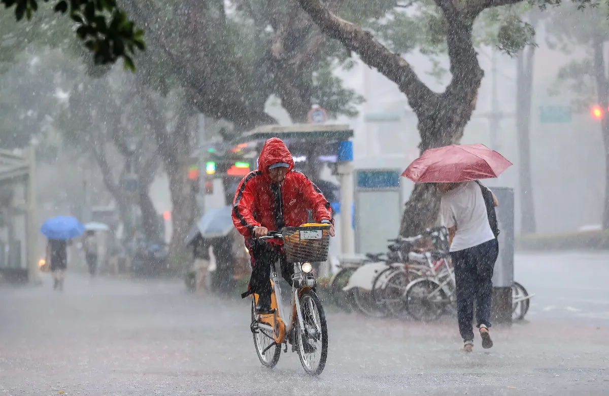 對流雲系發展旺盛 台中等5縣市大雨特報
