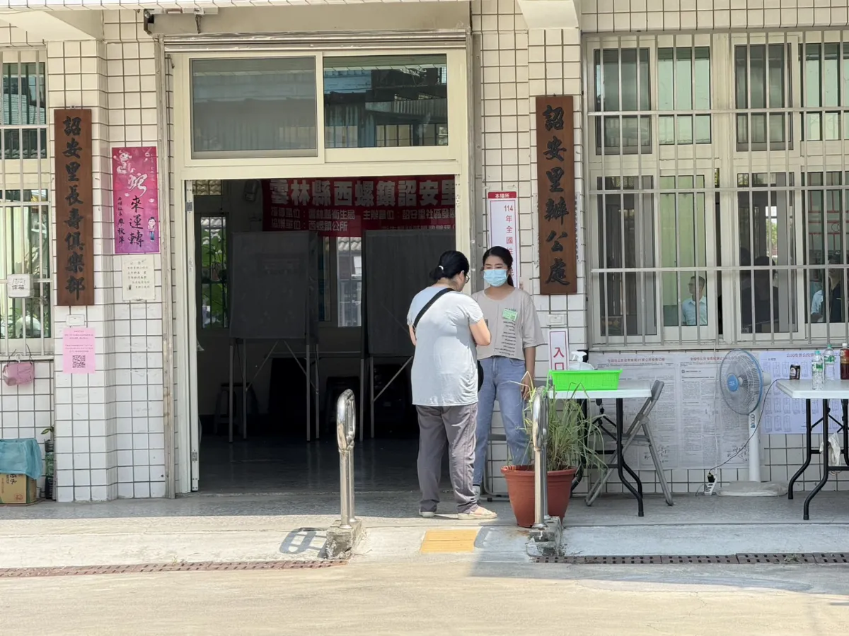 核三公投投票率低 雲林這處不到5分鐘開完票