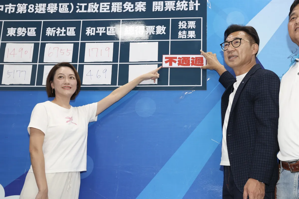 江啟臣自行宣布過關 籲賴總統召開國是會議